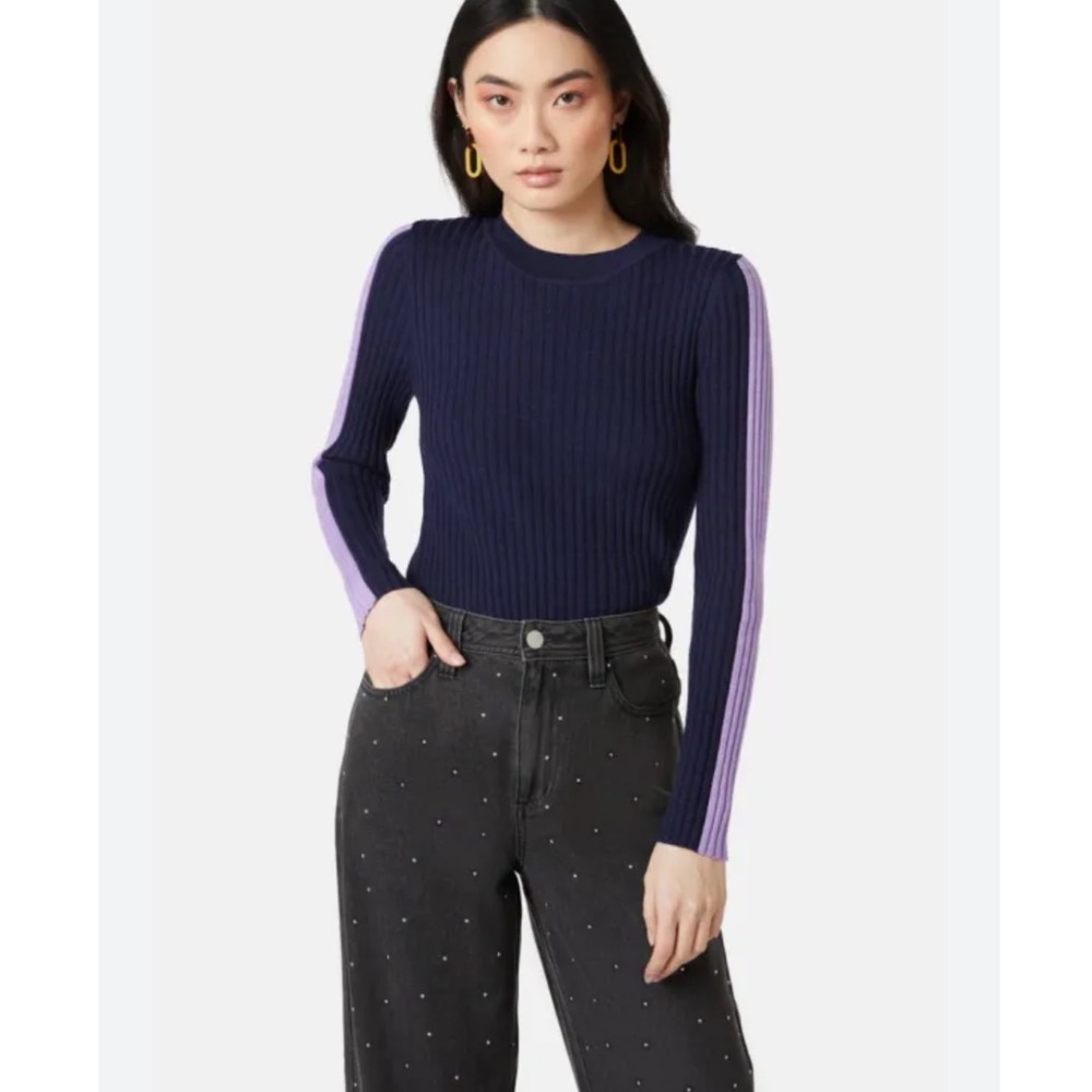 Gorman Green Amelie Core Knit Long Sleeve Merino Wool Size 10 NWT